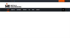Desktop Screenshot of metalsengineering.net